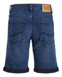 jack & jones junior short jeans jongen 12252585 blauw