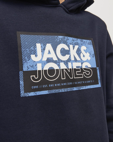 jack and jones sweater jongen blauw 12254120 hoodie